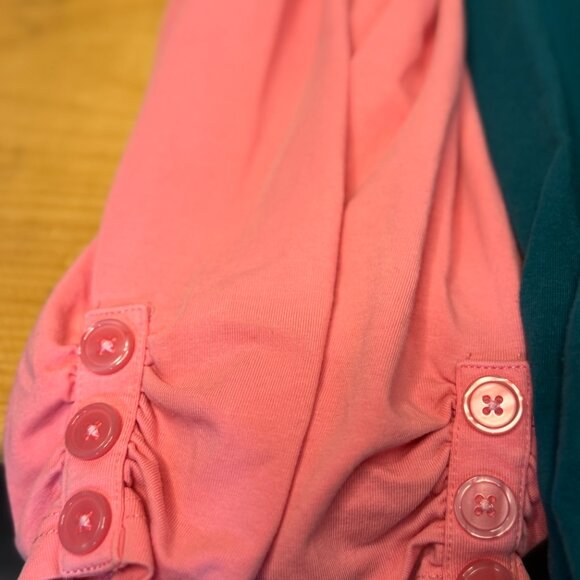 Lily & London’s Girls Leggings Lot of 2 Pink & Teal Size 16Y - Picture 7 of 7